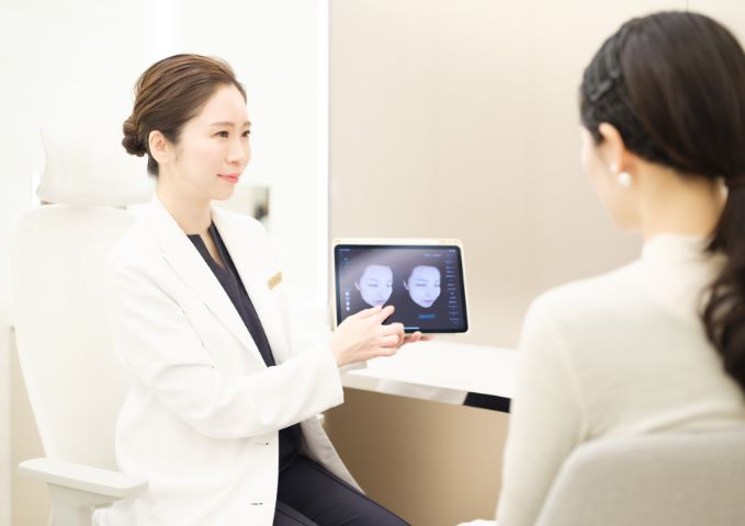 肌測定後の診察